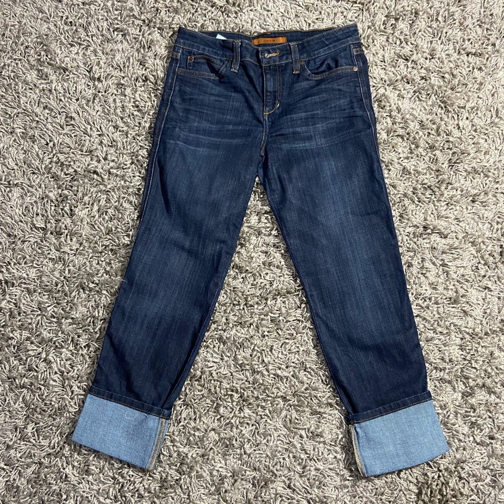 JOE’S Jeans Cool Off Clean Cuff Crop